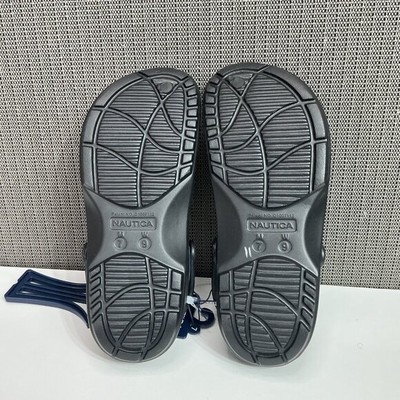 Nautica Mens River Edge Black Slide Sandals Size 7 Comfortable Slip-On - Picture 7 of 7